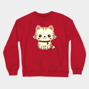 Cute Little Kitten Crewneck Sweatshirt